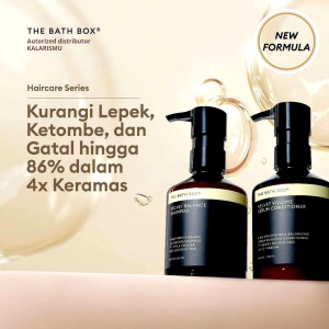 The Bath Box Velvet Haircare (Rambut Bervolume Rambut Lepek Rambut Berminyak Ketombe Ringan Kulit Kepala Gatal)
