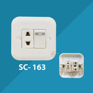 Saklar IB Merek Cahaya SNI/Saklar Engkel/Seri/Stop kontak SC-161/162/163/164