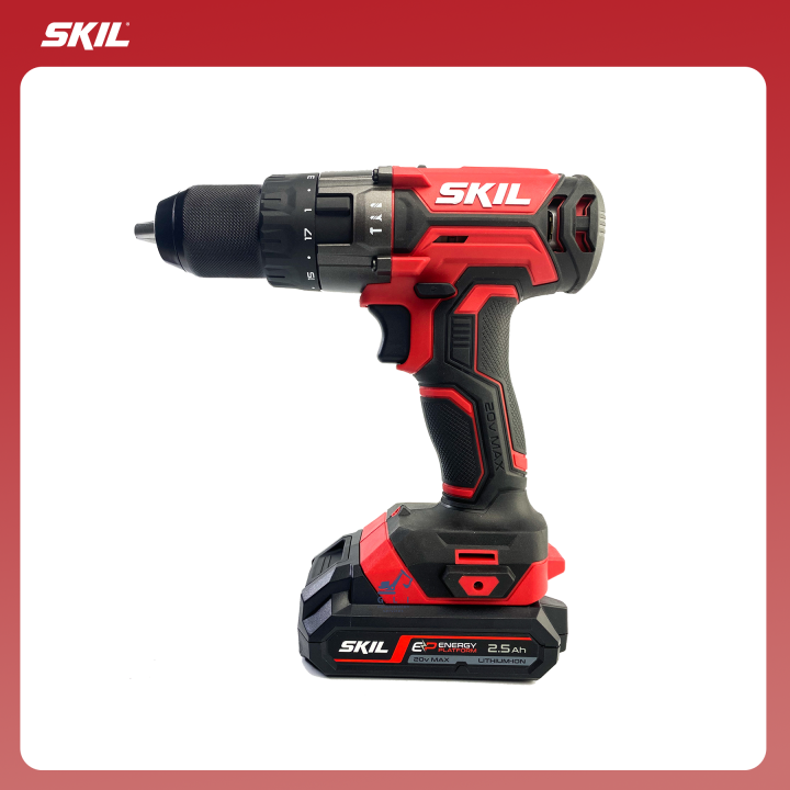 Skil 20V Cordless Impact Drill Driver set with Battery and Charger included Model 3020 CA Lazada PH