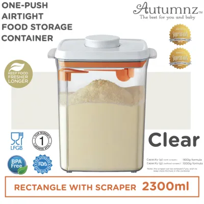 Autumnz One-Push Airtight Food Storage Container