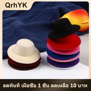 【QrhYK】 หมวกตุ๊กตา1:12ขนาดเล็ก5ชิ้นหมวกตุ๊กตาของตกแต่งบ้าน