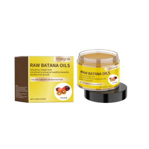 Hoegoa Batana Hair Mask Nourishes hair improves dryness replenishes moisture repairs hair texture and makes hair smooth and shiny