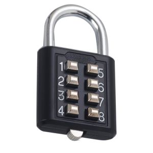 Digital Security Padlock Code Keyed Anti-thieft Combination Button Security Padlock For Luggage Travel Code Smart Lock