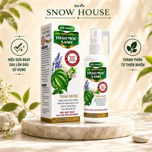 Dung Dịch Xịt Phụ Khoa Thảo Mộc Xanh 100ml - Khử Mùi Làm Sạch Vùng Kín Cân Bằng pH