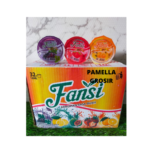 Minuman Fansi Rasa Anggur Strawberry Jeruk Karton Lazada Indonesia