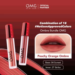 Paket Ombre Lips OMG | Lipcream OMG Ombre Coffee Edition | Lipcream OMG | Ombre lip
