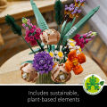 LEGO® Icons 10280 Flower Bouquet (756 Pieces)  Building Blocks, Bricks Toy, Bouquet Flower, Artificial Flower. 