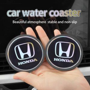 Xe Silicone Nhiều Màu Sắc Phản Quang Nước Coaster Cho Xe Honda City Hr-V Civic Wr-V Brio BR-V Fit Accord Viền Phụ Kiện