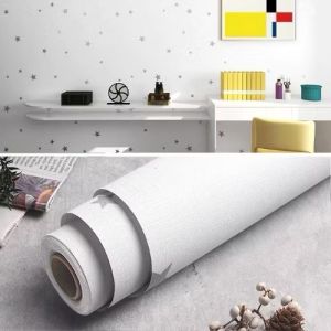 Wallpaper Stiker Dinding Motif Bintang Putih  7 s/d 8M LEBAR 45CM