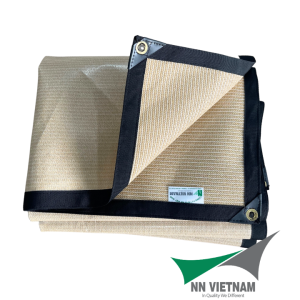 Lưới che nắng Xuất Khẩu Gia Công Theo Yêu Cầu - HDPE Hàn Quốc 340GSM - Che mát 90% - Kích thước 3m x 1m