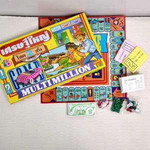 เกมส์เศรษฐี เกมเศรษฐี กระดาน เกมส์วงเหล้า ฝึกสมาธิ  เสริมสร้างพัฒนาการ