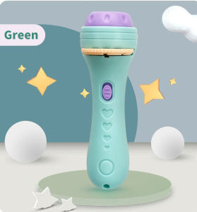 Flashlight Projector Torch Early Education Toy Cute Cartoon Creativity Animal Flashlight Projector Toy Baby Sleeping Story Book