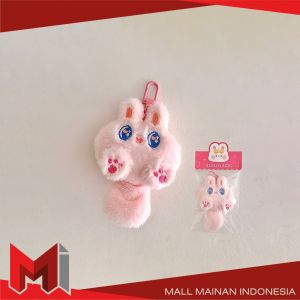 MallMainan-C1223 Gantungan Kunci Boneka Lucu Keychain Animal Cute / Gantungan Tas Fluffy Kitten