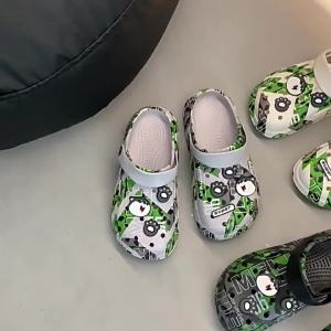 MenS Perforated Sandals For Outdoor Wear New Style MenS Driving Soft-Soled Beach Shoes