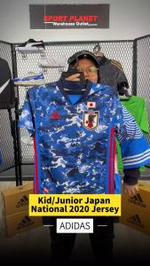 adidas Kid/Junior Japan National Team Home 2020 Jersey Shirt Baju Budak (ED7345) Sport Planet