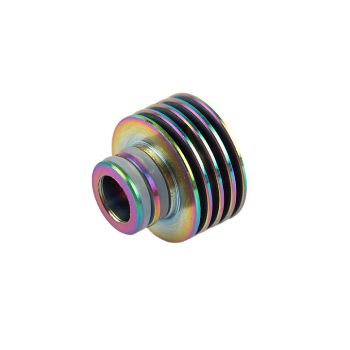 ซื้อ2แถม2 1Pcs สแตนเลส510ถึง510 Pipette Dripper Straw Joint Heat Sink