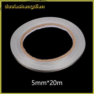 [Duola] เทปผ้านำไฟฟ้าขนาด20เมตร5มม.~ 20มม.ความกว้างเดียวแล็ปท็อปโทรศัพท์มือถือ LCD EMI ป้องกันเทปกาวฉนวนแม่เหล็ก Waveguide ผ้าไฟฟ้าเทป