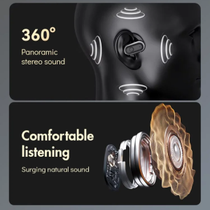 Wireless Headset Waterproof and Dustproof Panoramic Stereo Sound Noise-canceling Headphones Mclason