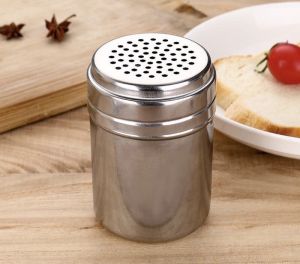 Stainless Steel Barbecue Seasoning Jar Household Seasoning Pot DS-10