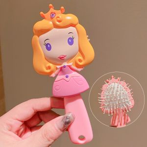 Kid Girl Cute Cartoon Comb Hairbrush Hair Accessories Mermaid comb