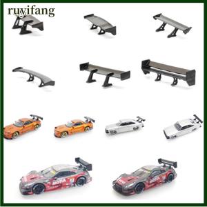 ruyifang 1:64 Car Model Tail Car Rear Spoiler Mini Wing Small Model DIY Car Modified Part For Model Car Racing Vehicle Toy