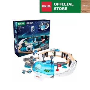 BRIO Official Store SG - Space Station Set (36155) Creative Kit Kids Building Wooden Train Toy Sets