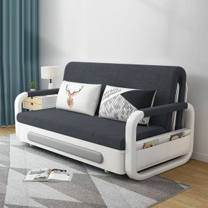Giường sofa gấp gọn có hộc để đồ. Sofa giường đa năng ghế sofa giường tặng kèm 2 gối