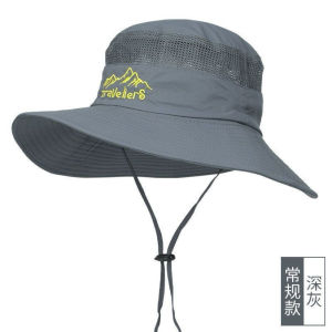 FED Functional and Trendy Wide Brimmed Sun Protection Hat Comfortable Cotton & Linen Adjustable Fit Perfect for Outdoors - Available in Various Shades