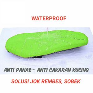 Sarung Cover Pelindung JOK Motor Bebek ANTI AIR Supra X Revo Abs Blade Tiger Sonic Megapro Universal