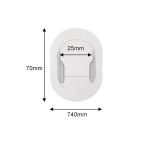 Washing Machine Drain Pipe Holder Self-adhesive Non-punching Household Drum Washing Machine Outlet Pipe Fixed Buckle Pipe Clamp