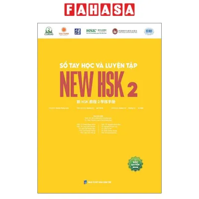 Fahasa - Sách - Sổ Tay Học Và Luyện Tập New HSK 2