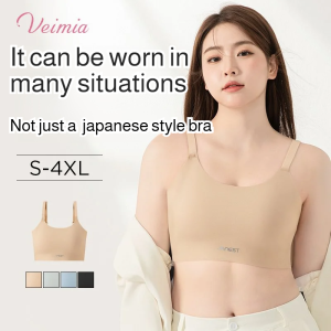 Underwear Vest Comfort Breathability Bra Big Boobs Show Small Shockproof Snug Fit Women Anyone