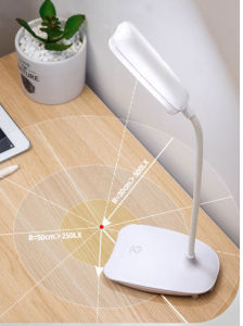 [HCM]Đèn học để bàn sạc pin Bo Gou 7008  với 3 mức điều chỉnh được độ sáng – dùng được nguồn từ sạc dự phòng