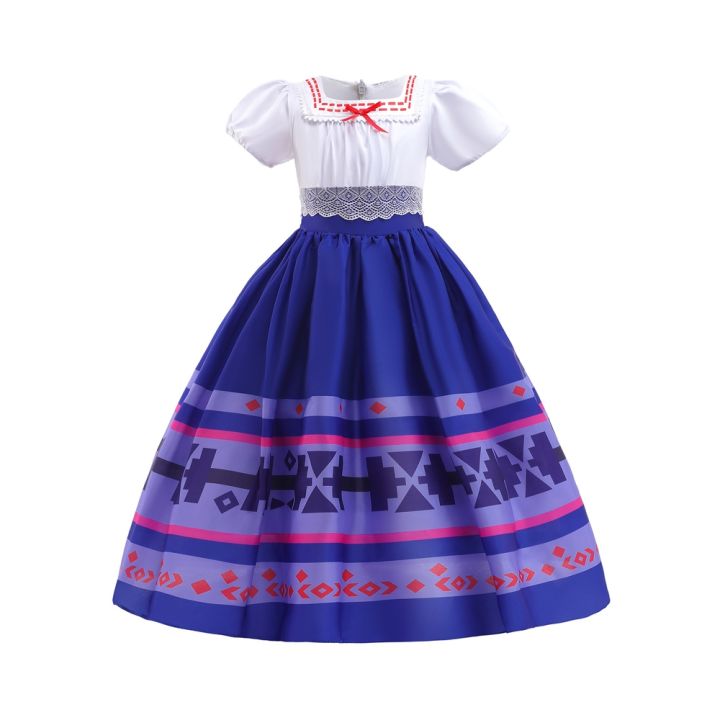 Encanto Charm Costumes For Girls Kids Birthday Princess Party