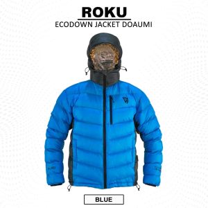 JAKET BULU ANGSA SINTETIS DOAUMI ROKU ECODOWN FIBER INSULASI THERMAL HEAT JACKET WINTER HIKING JAKET MUSIM DINGIN PUFFER GELEMBUNG