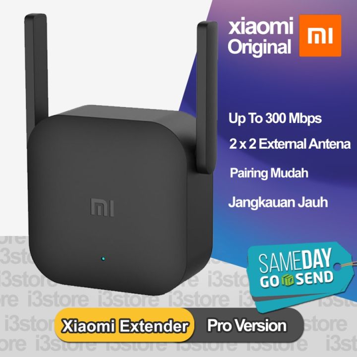 Xiaomi Wifi Extender Pro Amplifier Penguat Jarak Range Sinyal