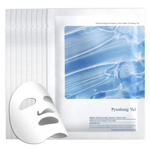 Pyunkang Yul PKY Highly Moisturizing Mask Pack for Strong Hydration Refresing Essence-like finish Ceramide for Skin Barrier Low-Irritation Korean Skincare (10 pcs)