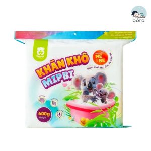 Khăn vải khô Mipbi chính hãng khăn khô đa năng cao cấp dành cho mẹ và bé
