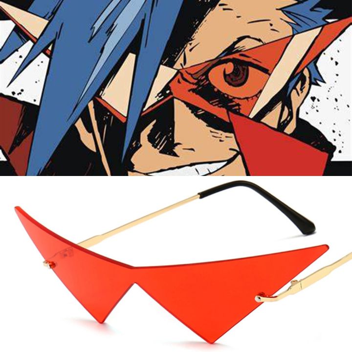 Anime Tengen Toppa Gurren Lagann Kamina Cosplay Glasses Fashion