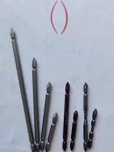 Magnetic Double Ended Phillips Screwdriver Bits Set S2 Alloy Steel Electric Drill Cross Batch Head