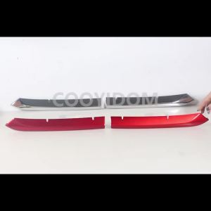 X-CAR 2Pcs Front Bumper Grille Trims Cover Air-Inlet Grilles Car Accessories Styling Stickers For Mazda CX3 CX-3 2017 2018