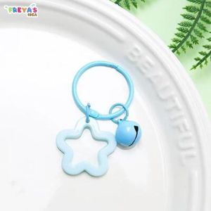 FR-C1352 Gantungan Kunci Star Lonceng Aksesoris Tas Bag Charm Souvenir Ulang Tahun / Keychain