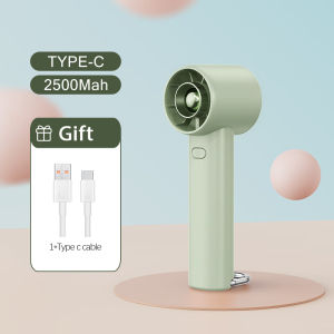 YIOMIO Mini Fan Portable Rechargeable Leafless Electric Fan 3 Speeds Handheld fan fan 4000mAh usb charging Mute Sport Cooling Fan For Summer Outdoor 风扇