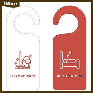 [Hillarys] Không làm phiền cửa dấu hiệu treo cửa hàng Mặt dây chuyền phòng làm sạch thẻ cửa hai mặt cho Câu Lạc Bộ quán cà phê khách sạn
