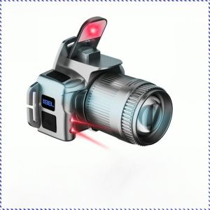 ไฟหน้า แสงไกลและใกล้ แสดง กันน้ำ พลังงาน หมุน แบบพกพา ใช้งานได้จริง จอแสดงผลดิจิตอลอัจฉริยะ