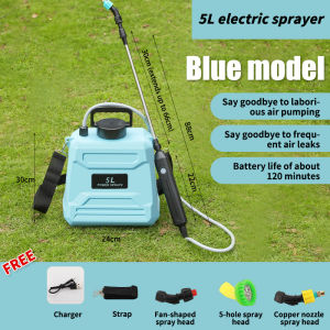 5L/8L/15L/22L Sprayer Agriculture Rechargeable Knapsack Electric Sprayer Gardening tools Automatic Spray Gun Garden Plant Watering Sprayer/Disinfection Sprayer Multi-purpose sprayer (four water types)