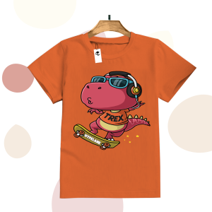 Code8.id DTF Kaos Anak Laki Laki Gambar Dinosaurus Best Seller Awan MURAH DAN TRENDY