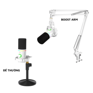 Micro thu âm có dây MAONO RGB PD200X Dynamic Cardioid 24-bit USB/XLR Chuyên Nghiệp - Hàng chính hãng