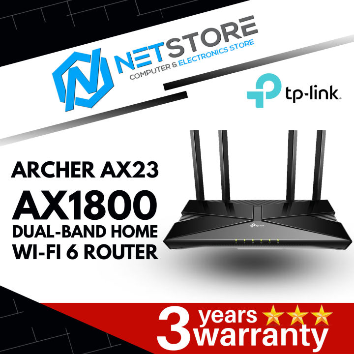 TP-LINK ARCHER AX23 AX1800 DUAL-BAND HOME WI-FI 6 ROUTER | Lazada