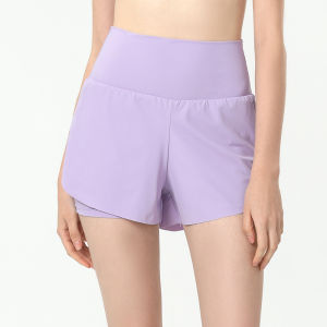 Lulu Quần thể dục thể thao thường ngày chống Phơi Quần Short chạy bộ cho nữ quần soóc tập yoga rộng thoáng khí nhanh khô